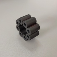 D9x15mm diamétral 2 pôles Ferrite aimant anneau Aquarium pompe à eau moteur aimant fritté permanent cylindre radial aimant