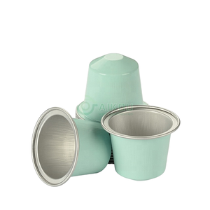 Capsules de café jetables en aluminium de 37 mm 15 ml, capsules vides en aluminium avec couvercle pour café, emballage de capsules K-Cups - Product Image 1