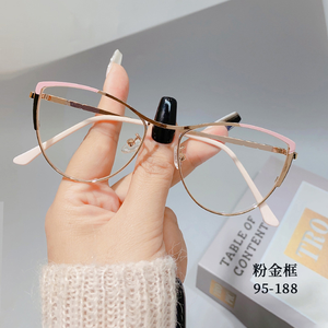 Женская металлическая оправа для очков, разноцветная, модная, для повседневной носки - Product Image 5