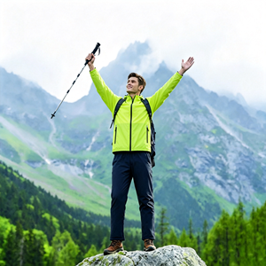 <span class=keywords><strong>Veste</strong></span> coupe-vent légère et pliable pour <span class=keywords><strong>femme</strong></span>, idéale pour l'escalade en extérieur et la randonnée, avec fermeture éclair intégrale - Product Image 1
