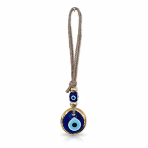 Ornement Evil Eye avec bordure dorée 5x24cm Elegant Knick-Knack Decoration - Product Image 2