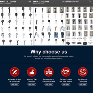 2021 hiện đại ABS Hydro máy bay phản lực vòi hoa sen đầu Kit tiết kiệm nước 360 độ xoay quạt mưa vòi phun 3 phòng tắm vòi phụ kiện - Product Image 6