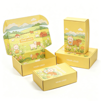 Boîtes d'expédition en carton ondulé rose vif de luxe personnalisées avec gaufrage, couleur personnalisée recyclable pour l'emballage de chaussettes et de fourrures