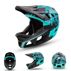 新型 マウンテンMTB フルフェイスヘルメット 保護 カスタマイズ スポーツ 全顔型 ユニバーサル 安全 レーシング オートバイ バイク ヘルメット - Product Image 2