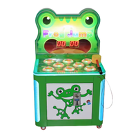 Jeux interactifs pour enfants à monnayeur : Machine de jeu d'arcade Whack-a-Mole et Frog Jump