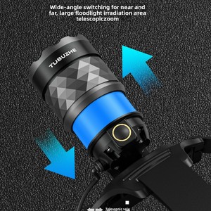 Cross-border Headlights Strong Light <b>Rechargeable</b> Long Endurance Long Shoot Headwear Portable <b>Flashlight</b> Outdoor Fishing Hiking - Product Image 2