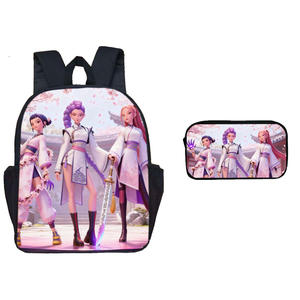 Sac à dos scolaire léger HY7 imprimé <span class=keywords><strong>K</strong></span>-pop Demon Hunters pour étudiants, en tissu Oxford, sac d'anime de dessin animé pour enfants - Product Image 6