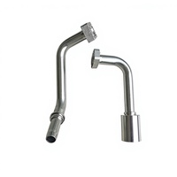 Raccord hydraulique en stock, raccords hydrauliques compacts anti-desserrage de qualité 45 #   Acier/Acier inoxydable pour excavateur Cater