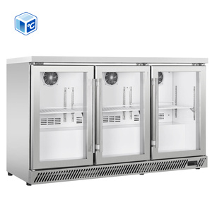 Tủ lạnh mini bar cửa kính trượt tiết kiệm năng lượng, làm mát đồ uống, làm lạnh bia cho quầy bar - Product Image 4