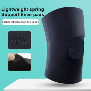 Genouillère de sport ultra-fine réglable, antidérapante et respirante avec barres de soutien pour le soulagement des douleurs du ménisque et des articulations chez l'homme - Product Image 4