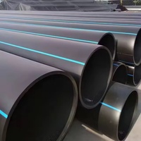 Tuyau d'alimentation en eau PE moulé sur mesure pour irrigation agricole de drainage 1100mm