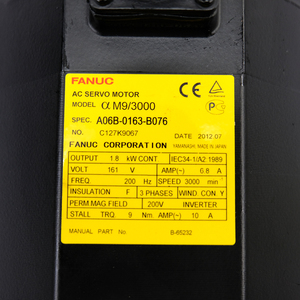 Motor Original FANUC Serie A06B A06B-0163-B076 para Máquinas Herramienta, Automatización Industrial y Piezas de Robótica - Product Image 4