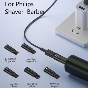 Adaptador de Carga Tipo-C de Repuesto PD 4.3V/8V/15V/5V para Afeitadora <span class=keywords><strong>Philips</strong></span>, Cortadora de Pelo, 500MA 1.5A 390mA - Product Image 5
