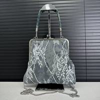 Sac à bandoulière en jean chinois pour femme, nouveau style élégant et luxueux, sac à main