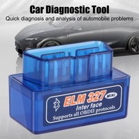 Escáner de diagnóstico de coche OBD2 Mini ELM327 Bluetooth V2.1 de alta calidad ELM 327 Bluetooth para Android para Protocolo OBDII 3 colores