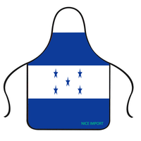 Tablier avec drapeau du Honduras pour hommes et femmes, idéal pour la cuisine à la maison, la restauration, les chefs, la grillade, le bistro, la pâtisserie et le barbecue