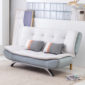 Hiện Đại Loveseat Ngủ Sofa Giường Có Thể Điều Chỉnh Bộ Nhớ Bọt <span class=keywords><strong>Futon</strong></span> Chuyển Đổi Ghế Với 2 Gối Gối Cho Phòng Khách Phòng Ngủ - Product Image 3