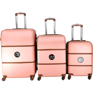 Valises rigides en ABS pour voyage, légères, avec roulettes, vente en gros - Product Image 3