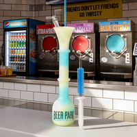 Bouteilles à eau jetables personnalisées de type Yarda 32oz à col long pour Daiquiri et cocktails avec logo personnalisé