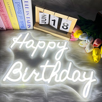 Enseigne néon LED personnalisée en acrylique « Happy Ever After » à fixer au mur pour la décoration de fond de mariage, de fête ou d'événement