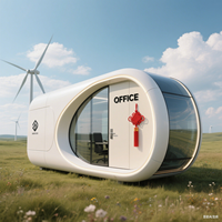 Offre Spéciale Extensible Commercial Rover Dirigeable Pod Inspiré Intelligent Pratique Préfabriqué Capsule Conteneur Maison