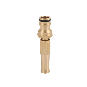 Pistolet à eau à pulvérisation directe en cuivre, buse en laiton de 60-80 mm pour le lavage de voitures et l'arrosage du jardin - Product Image 5