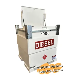 OEM/ODM IBC réservoir mini station portable unité de ravitaillement diesel essence essence station de carburant