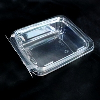 8 12 16 20 24 32 oz Manipulatiebestendige scharnierende clamshell voedselcontainers van plastic RPET/PET, borden & kommen, voor het bewaren van gedroogd fruit