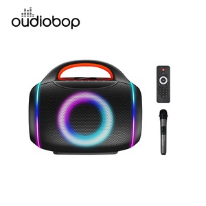 Système Home Cinéma avec Subwoofer et Enceintes Portables Sans Fil, Double Boîtier 5,25 Pouces, 7,4V 4500mAh, Idéal pour <span class=keywords><strong>la</strong></span> Maison, <span class=keywords><strong>la</strong></span> Famille, les Anniversaires et les Fêtes - Product Image 1