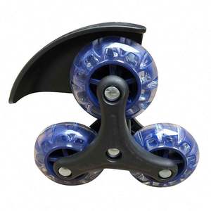 Tianyu T820L <b>Metal</b> Waterproof Telescopic Pull Rod Detachable Schoolbag <b>Trolley</b> Handle 6 <b>Wheels</b> Adjustable Portable Strong - Product Image 3