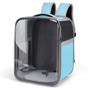 <span class=keywords><strong>Sac</strong></span> à <span class=keywords><strong>dos</strong></span> transparent et écologique <span class=keywords><strong>pour</strong></span> chat avec fermeture éclair, <span class=keywords><strong>sac</strong></span> de transport respirant et portable <span class=keywords><strong>pour</strong></span> chat d'extérieur - Product Image 1