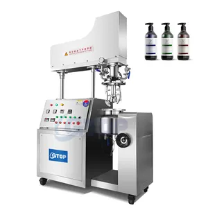 Sun Cream Vacuum Homogenizer Emulsifier 5l Homogenizing Emulsification Machine Mayonnaise Ketchup Making Equipment