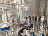 Chaîne de production complète de machines de remplissage automatiques pour petites entreprises, destinées aux bouteilles en plastique PET d'eau minérale pure et non gazeuse