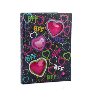 도매 맞춤형 Oem 미니 글로우 일기 어린이 학교 DIY 휴대용 Led 라이트 업 종이 노트북 - Product Image 5