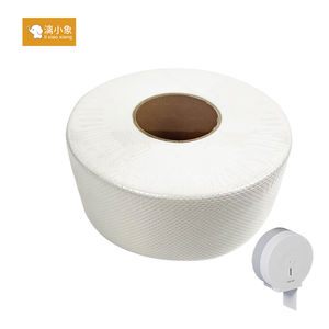 <span class=keywords><strong>Papel</strong></span> Higiénico Comercial Desechable, Antibacteriano, Suave, Resistente, Ecológico, <span class=keywords><strong>de</strong></span> 4 Capas, en Rollo Jumbo, Personalizado con Relieve - Product Image 1