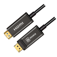 Câble 1.4 v actif 8K DP mâle vers HDMI mâle M/m Version 1.4 32.4Gbps 4K 144Hz 8K DP vers HDMI Câble Hdmi 8K 15m