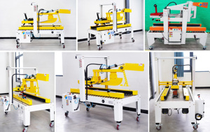 Automatische, Wirtschaftliche Faltkarton-Klebeband-Verschließmaschine - Product Image 2