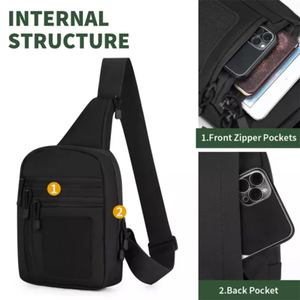 Borsa a Tracolla <span class=keywords><strong>Tattica</strong></span> AYPPRO in Nylon 900D, MOQ Basso, Logo Personalizzabile, Borsa EDC, Pronta per la Spedizione, Direttamente dalla Fabbrica - Product Image 4