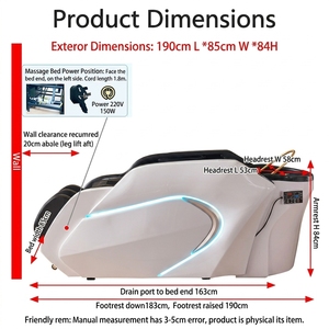 Sillón Eléctrico Moderno para SPA, para Salón de Belleza o Taller, Mueble Metálico para Lavado de Cabeza, Cama de Champú para <span class=keywords><strong>Barber</strong></span>ía, Masaje - Product Image 4