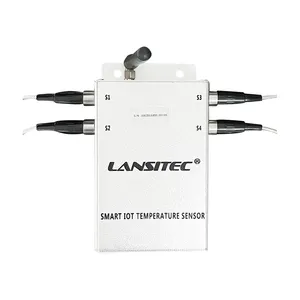 Lansitec PT100 비용 효율적인 BLE LoRa 정밀 백금 센서 6 년 배터리 lorawan 온도 자동 센서