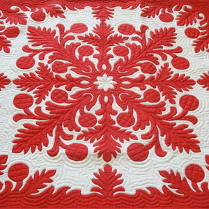 Edredón Hawaiano Kantha Vintage indio hecho a mano de alta calidad, edredón Kantha estampado Ikkat al mejor precio - Product Image 1