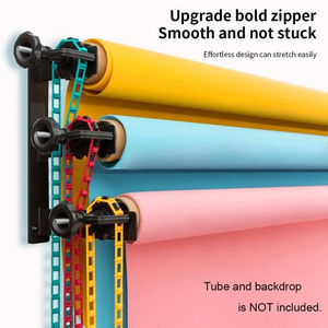 Sistema di Supporto per Sfondi Fotografici di Alta Qualità con 3 Rulli per Montaggio a <span class=keywords><strong>Parete</strong></span> - Product Image 2