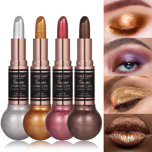 OEM Nouveau Hotsale Crème Surligneur Bâton <span class=keywords><strong>Bronzer</strong></span> Bâton Complet Visage Maquillage Fard À Paupières Léger Dewy Finish Highlight Stick - Product Image 1