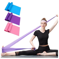 Bandas de Resistencia, Bandas Elásticas Profesionales Largas Sin Látex, Bandas de Ejercicio para Fisioterapia, Yoga, Pilates
