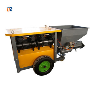 High Quality Wall Plaster <strong>Price</strong> in India Fully Automatic Cement Sand Spray Mesh <strong>Rendering</strong> Plastering Machine - Product Image 2