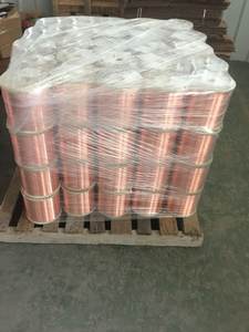 저렴한 가격 하이 퀄리티 0.1mm-9mm CCA CCAM 와이어 8% 10% 34% 케이블 구리 에나멜 구리 와이어 - Product Image 6