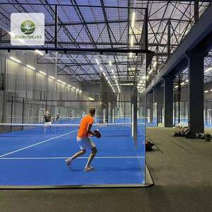 Прямые продажи от производителя, профессиональный панорамный синий, искусственный травяной падель, теннис, Хоккей, крикет, крытый, открытый, поле - Product Image 5