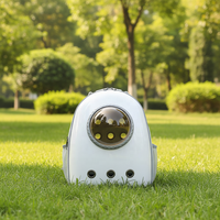 Sac à dos de transport pour animaux de compagnie, grande capacité, pour chats et chiens, voyage en plein air, transparent, respirant, pliable, approuvé par les compagnies aériennes, capsule spatiale