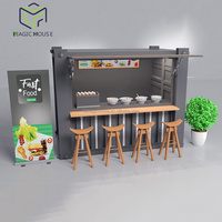 Magic house mobile bar shipping conteneur bar à vendre
