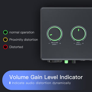 <span class=keywords><strong>Fifine</strong></span> SC1 HIFI Carte son portable Console de mixage audio XLR Enregistrement haute fidélité pour cartes son et mélangeurs audio de podcasting - Product Image 4